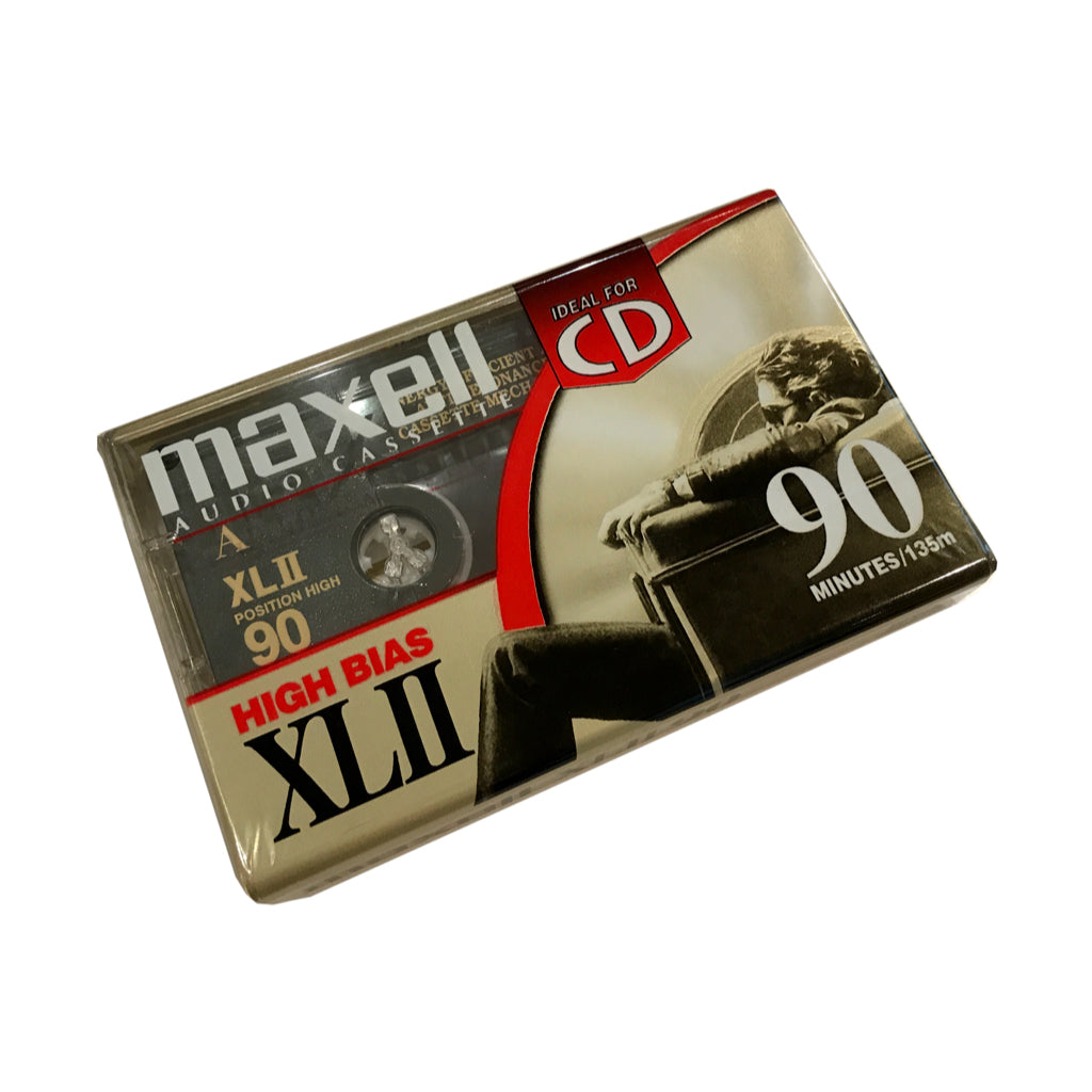 Maxell XLII-S 90 The Best High Bias CrO2 Blank Audio Cassette Tapes For  Sale - Maxell - Vintage Cassettes - Audio Cassettes 
